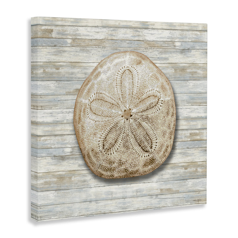 Sand Sand sur toile Shiplap, design par Amber Sterling, H 17 po x l 17 po