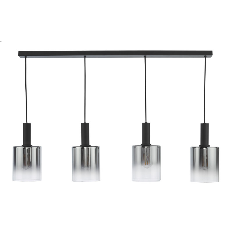 Beniah - Light Matt Black Pendant, 4