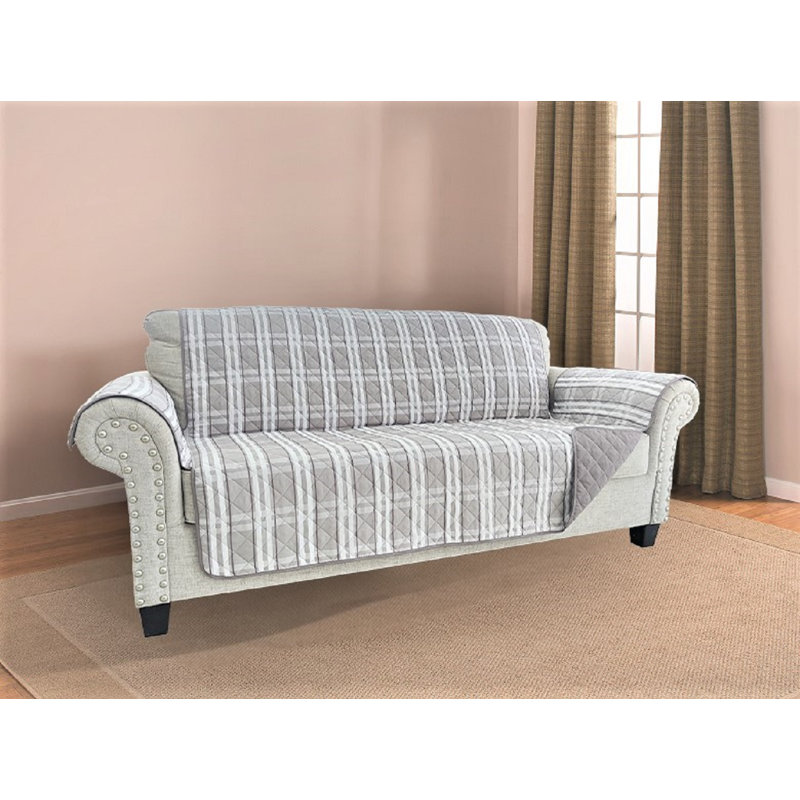 Housse pour canapé à coussins carrés/rectangulaires, H 75 po x l 110 po x P 0,1 po