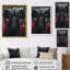«Black Astrology Rams Radiance Aries» - impression d'art mural-17408738-17408744