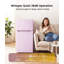 BANGSON Top Freezer Freestanding Mini Fridge