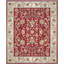 Tapis intérieur / extérieur rouge crocheté à la main Harkins-17849619