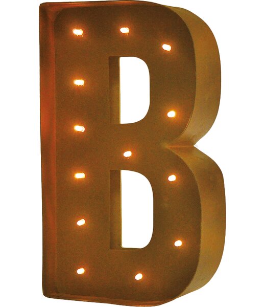 Alphabet LED Letter Lights Light Up Plastic English Letters Standing  Hanging US