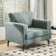 Fauteuil club en lin Blannie-1851846218
