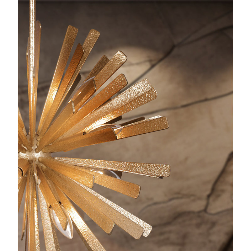 Luminaire suspendu à 12 lumières
