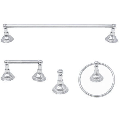 Ensemble de quincaillerie d'accessoires de salle de bain 4 pièces St. Lawrence P4BSTL18