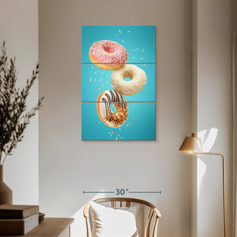 Yarlin Doughnuts And Sprinkles, 57" H x 36" W