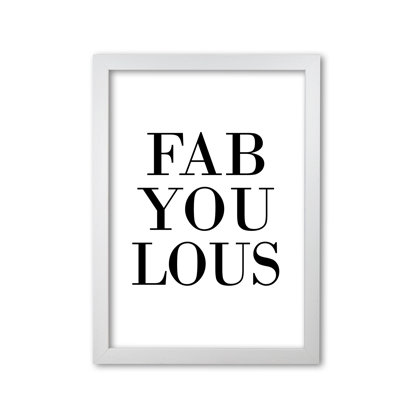 Fabyoulous - Print