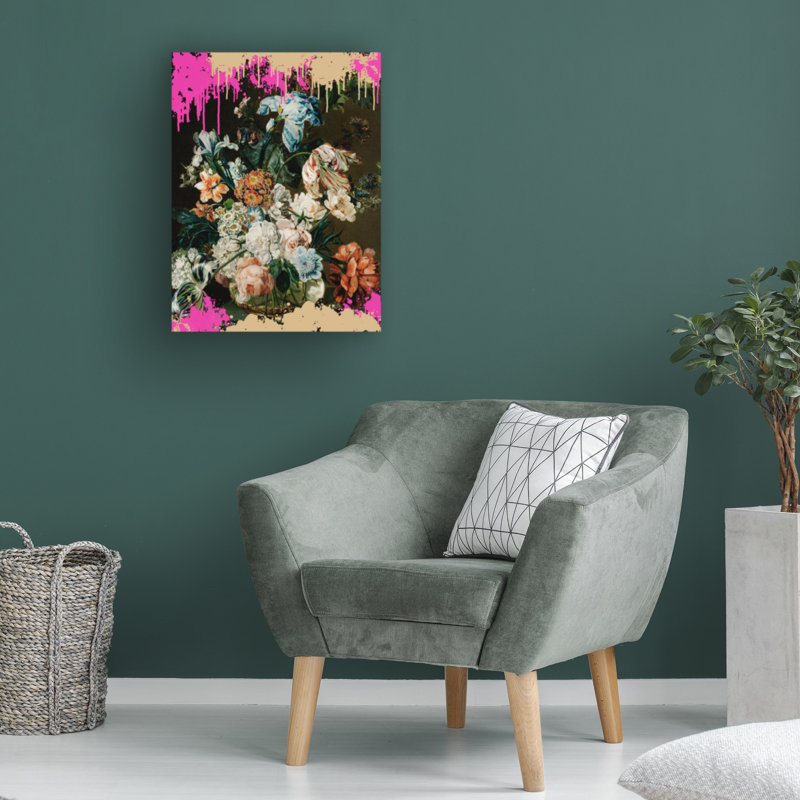 Art sur toile, bolologien, concept moderne, H 19 po x l 14 po