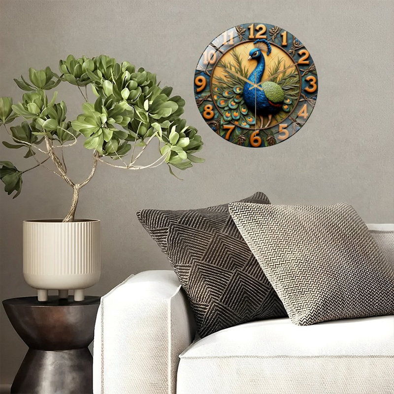 Horloge murale 12 po