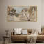 «Rustic Countryside Venetian Canal Scene», reproduction d'art sur toile-98042058-111176117