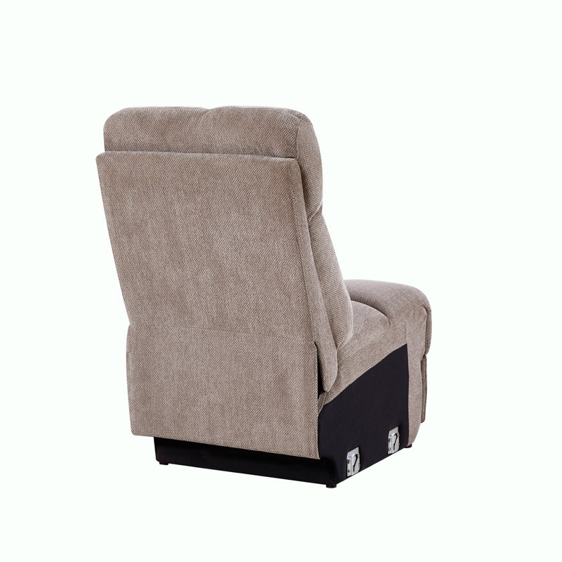 Motor Power Recliner Sofa Multiple Combinations Armless Chair