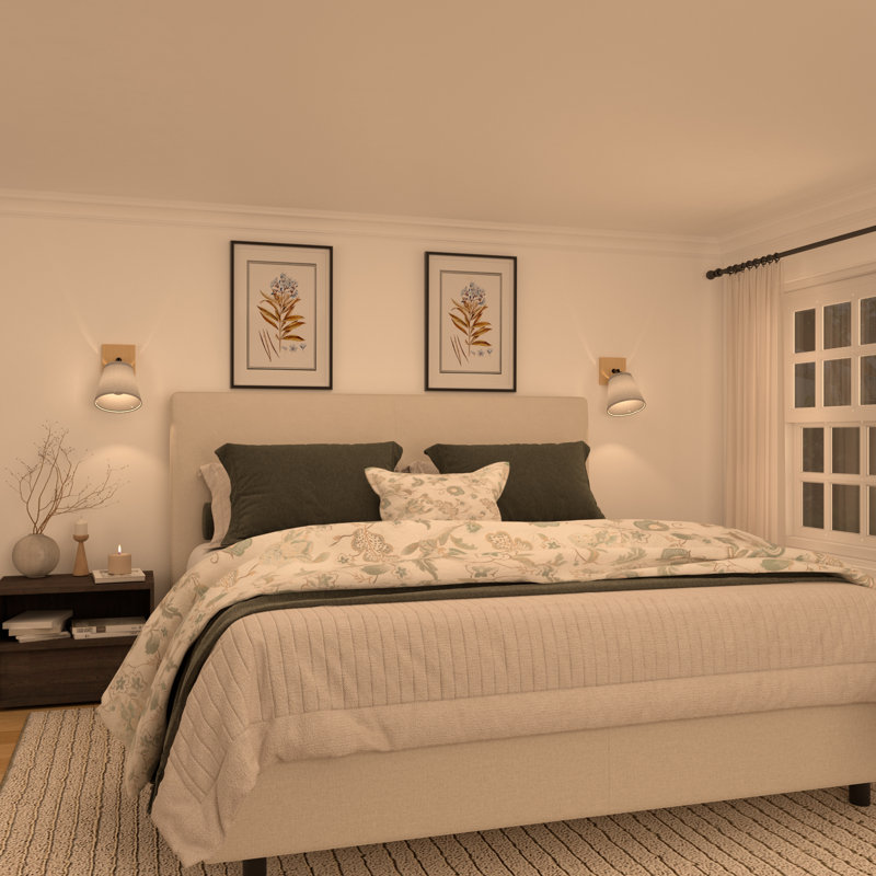 Taffney Wood Swing Arm Wall Light