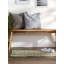 Tapis vert en coton Looped