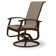 Chaise de patio pivotante Askar