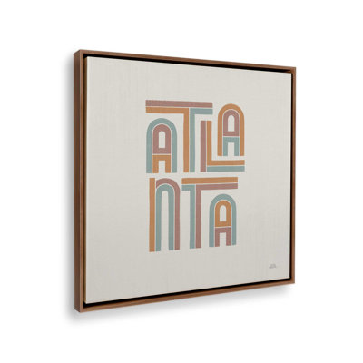 Atlanta by Laura Marshall Canvas Art Print