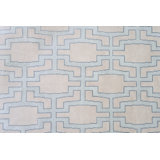 Della Handmade Oushak Wool Geometric Area Rug