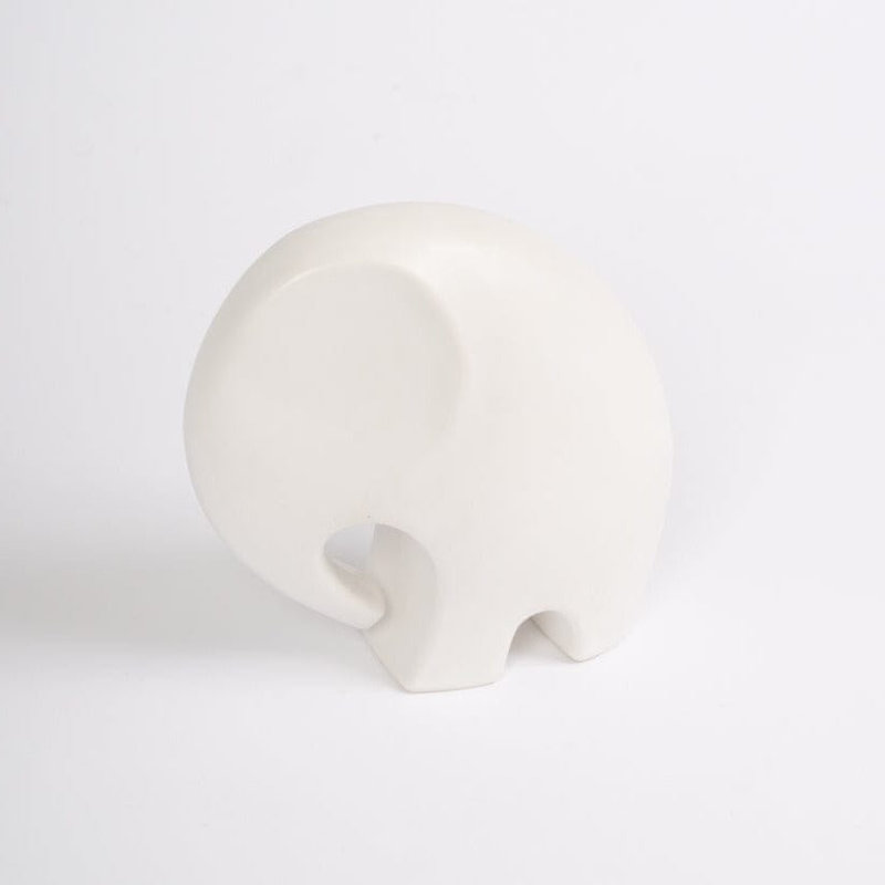 Bonnel Animals Figurines & Sculptures, 18cm H x 17cm W x 8cm D, White