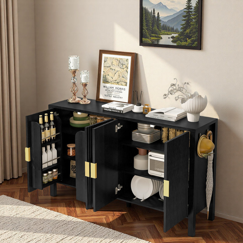 Buffet Modern, Noir