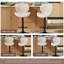 Tabouret de bar pivotant à hauteur réglable avec structure en métal -2089567423