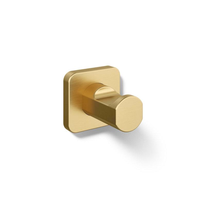 Parallel Robe Hook, Polished Gold