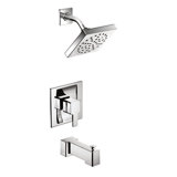 90 Degree Tub and Shower Faucet with Posi-Temp