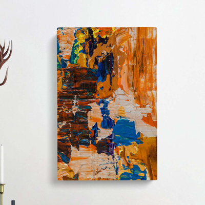 Abstract Art Painting Vol.426 by S.Johnson - Wrapped Canvas Painting