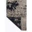 Rapture Gray/Black Abstract Luxury Area Rug-68901105
