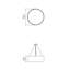 Cilíndrico 1 - Light LED Chandelier-99842823-99842829