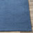 Crowe Handmade Wool Dark Blue Area Rug-21086731