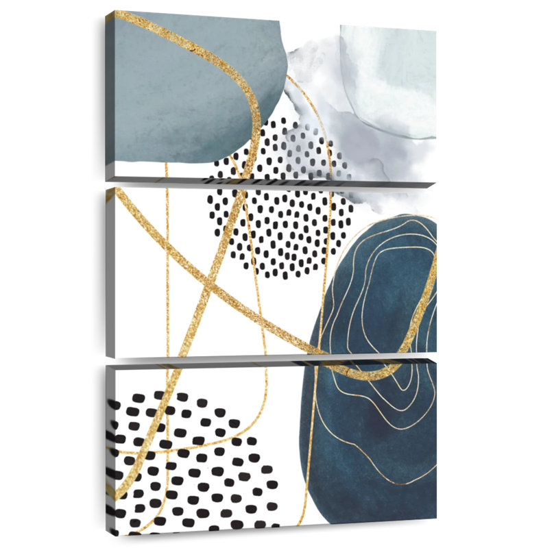 Avery Shapley Blue VI, 57" H x 36" W