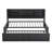 Metal Twin Size Daybed With Twin Size Trundle, Storage Shelves And USB Ports-222772949