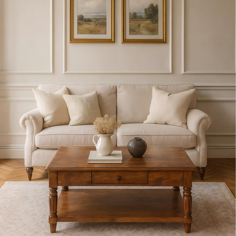 85cm Solid Wood Console Table