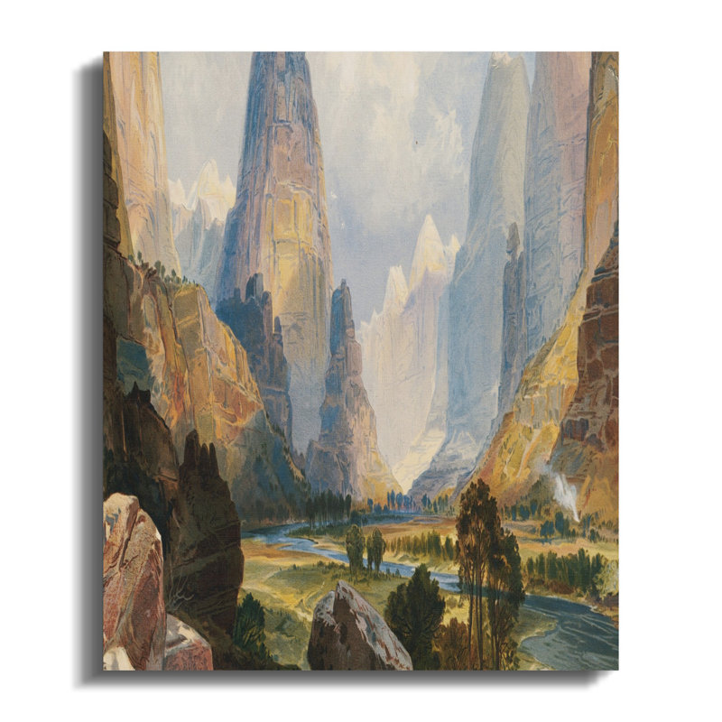 Cuyuna 1 Piece Wrapped Canvas Wall Art Set, 20x24