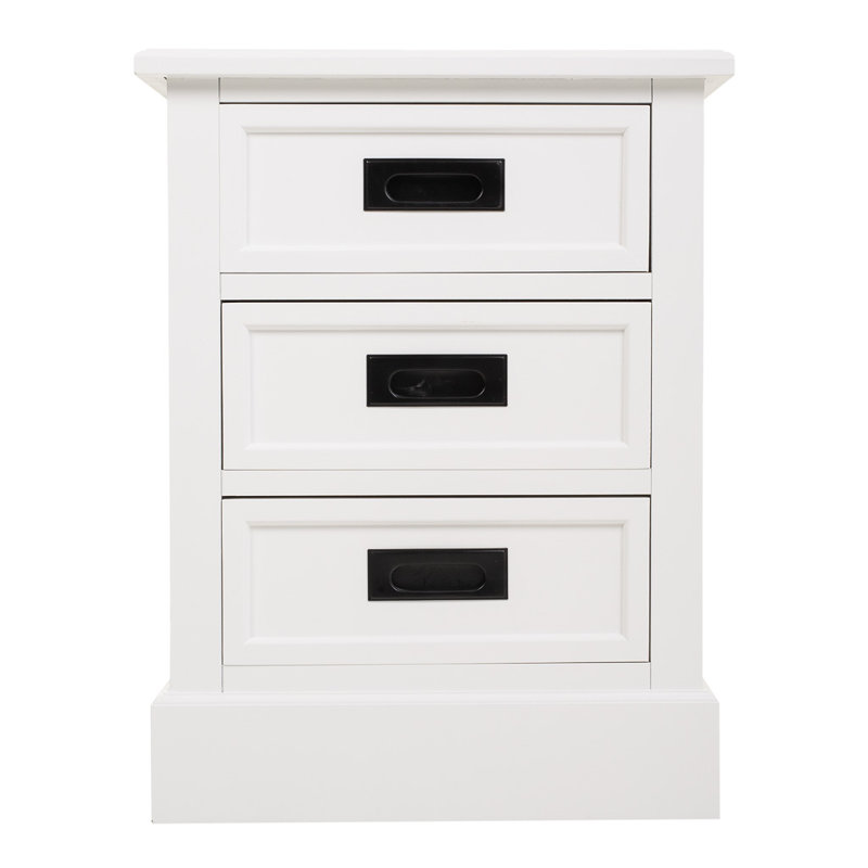 Maye 45cm W Manufactured Wood Bedside Table