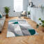 Matrix area rug Machine Woven Rectangle Grey-100511857