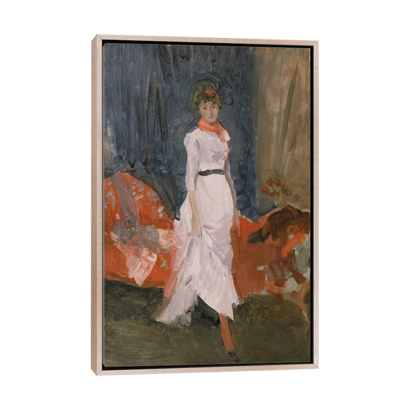 Print, 66.04 cm H x 45.72cm W x 4.445cm D, Natural Wood