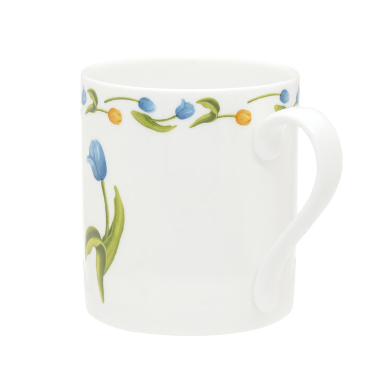 Tulip Handmade Bone China Coffee Mug