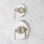 Signature Hardware Beasley Thermostatic Shower Valve with Volume Control Trim & .5" Valves