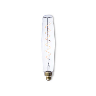 Oversized ET25 Clear LED Edison Bulb, 60 Watt Equivalent, E26 Dimmable 2200K