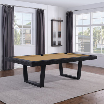 8ft Unity Steel Frame Slate Pool Table with Optional Dining Top