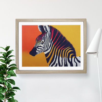 Zebra Vol.3 - Single Picture Frame Painting