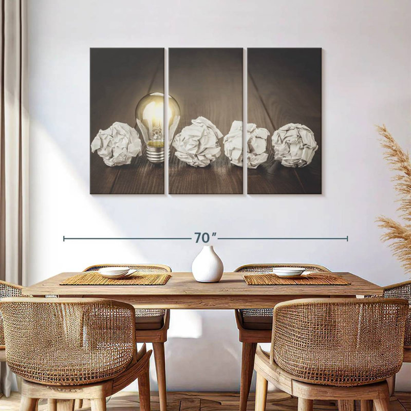Alcaraz Bright Idea, 36" H x 57" W