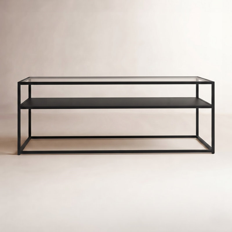 Table basse Duran, H 17 po x l 46 po x P 20 po