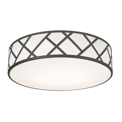 Plafonnier encastré 3 lumières 16,75 po