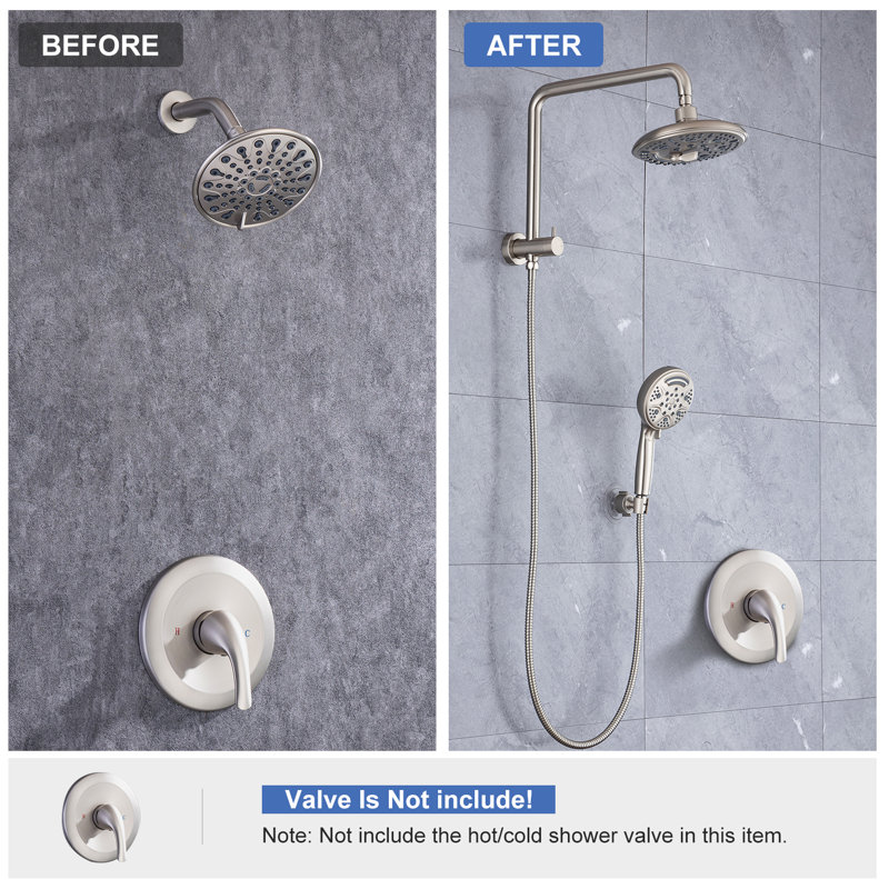 Rainlex Kitchen Faucet, Brushed Nickel
