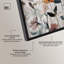 Décoration murale de salle de bain «Dreamy Blossoms I» par Art Remedy, cadre noir, 24 x 36-1458178696-1458178703