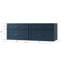 Meuble-lavabo mural flottant double 60 po Disar-126345715
