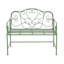 Banc de jardin extérieur Sunnydaze - vert