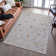 Premium Machine Washable Krause AMF1137 Global Rug